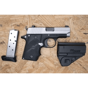 Sig Sauer P238 380ACP Police Trade-In Pistol with Holster