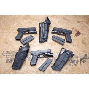 Glock 17 Gen4 9mm Police Trade-In Pistols with TLR-1 Light and Safariland Holster (Very Good Condition)