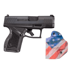Taurus GX4 9mm Micro-Compact Pistol with USA Flag Holster