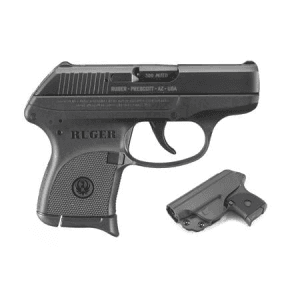 Ruger LCP 380 ACP Carry Conceal Pistol with IWB Holster
