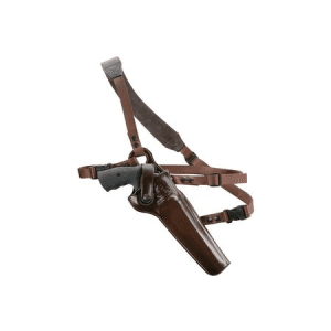 Galco Kodiak Chest Holster Havana Brown Leather Sholder Strap, Torso Strap