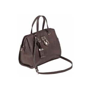 Bulldog Satchel Chocolate Brown Leather with Holster