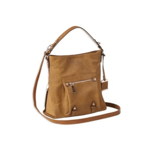 Bulldog Hobo Anna Purse with Holster - Cognac