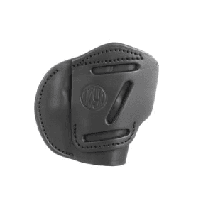 1791 Gunleather 4 Way Holster IWB/OWB Size 2 Stealth Black for Glock 42/43 (Right Handed)