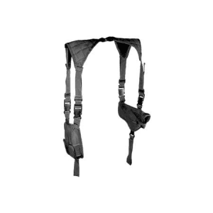 Leapers Law Enforcement Horizontal Shoulder Holster, Black