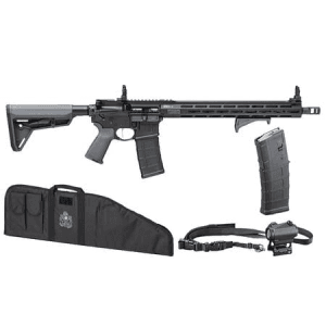 Springfield Saint Victor 5.56mm Gray Semi-Automatic AR-15 Gear Up Rifle Package with Extra Mag, Vortex Optic, Sling