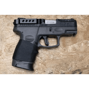 Taurus G2C 9mm Police Trade-In Pistol with Rubber Grip Sleeve and Belt Clip