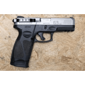 Taurus G3 9mm Police Trade-In Pistol with Stainless Slide and Belt Clip