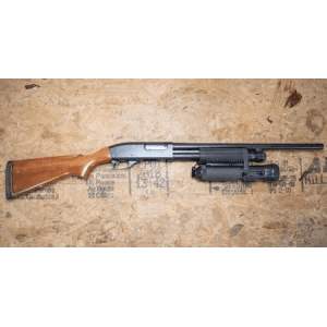 Remington 870 Wingmaster 12 Gauge Police Trade-In Shotgun with Tactical Light