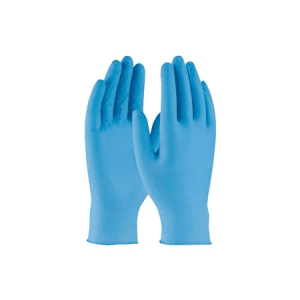 West Chester Powder Free Blue Nitrile Disposable Gloves