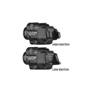 Streamlight TLR-8A Gun Light with Green Laser and Rear Switch Options