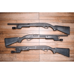 Remington Police Magnum 12 Gauge Police Trade-in Shotgun with Surefire Forend