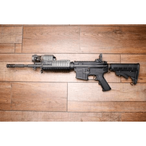 Colt M4 5.56mm NFA Police Trade-In Rifle with Flashlight (No Magazine)