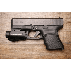Glock 30 Gen 4 45 ACP Police Trade-In Pistol with Crimson Trace Laser/Flashlight (No Magazine)