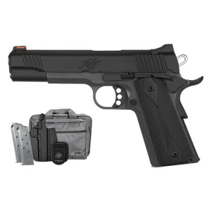 Kimber 1911 Custom LW Shadow Ghost 45 ACP Bundle with Three Mags, Holster and Range Bag
