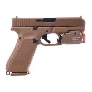Glock 19x 9mm Full-Size FDE Pistol with Streamlight TLR7A Light