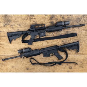 Smith & Wesson MP-15 5.56 Nato Police Trade-In Rifle with SureFire Light (Very Good Condition)