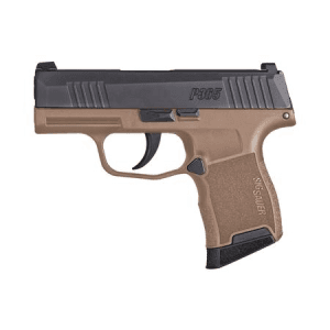 Sig Sauer P365 9mm Pistol with FDE Frame and Holster