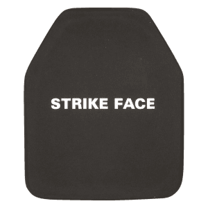 Valor Standard Level IV Ceramic Hard Plate Multi Curve Shooters Cut 10" x 12"