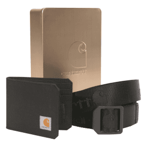 Carhartt Belt And Wallet Gift Pack
