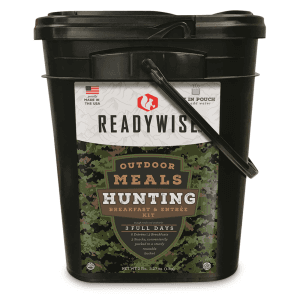 ReadyWise Hunting Bucket Cook-in-Pouch Meals 37.5 Servings