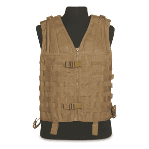 Mil-Tec MOLLE Tactical Vest Coyote