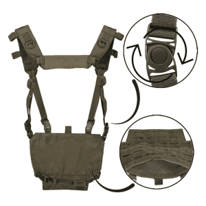Mil-Tec Laser Cut MOLLE Lightweight Chest Rig