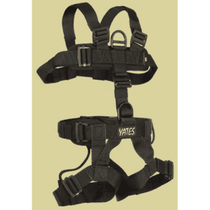 YATES Padded Lightweight Assault Full Body Harness Med