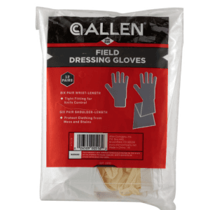 Allen Field Dressing Gloves, 12pk
