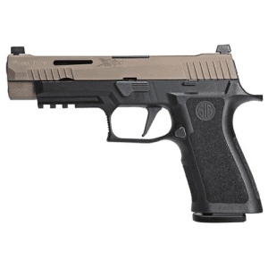 SIG SAUER P320 X-VTAC 9mm 4.7" FDE 17rd Polymer X-Grips