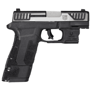DIAMONDBACK FIREARMS DBAM29 SubCompact 9mm 3.5" 17rd Pistol w/ Viridian Laser & Holster - Two-Tone