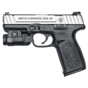 SMITH & WESSON SD9 VE 9mm 4" 16rd Pistol w/ Cimson Trace CMR-209 Rail Master Tactical Light - Black