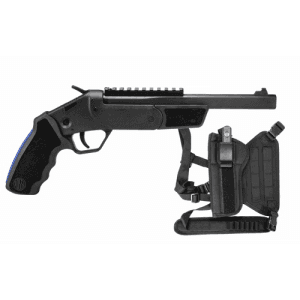 ROSSI Brawler 410 Gauge / 45 LC 9" Break Open Single Shot w/ Chest Rig & Holster Kit | Black