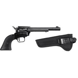 HERITAGE MANUFACTURING Rough Rider Small Bore 22LR 6.5" 6rd Revolver | Blued w/ Nylon Holster