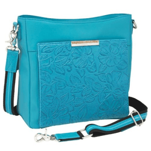 GUN TOTE'N MAMAS Crossbody Shoulder Pouch Blue