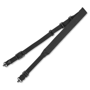 BLUE FORCE GEAR Vickers 221 Sling Black Cordura 57"-67" Red Swivel