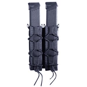 HIGH SPEED GEAR TACO Extended Mag Pouch Double Black Nylon