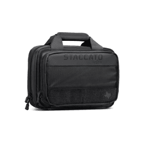 STACCATO Custom X Savior Equipment Pistol Soft Case w/ Dual Magazine Pouch | Black