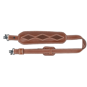 AA&E LEATHERCRAFT Trophy Sling Diamond 8 Pattern - Tan