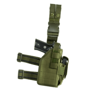 Ncstar 2954 Drop Leg Universal Holster - Green Right Hand