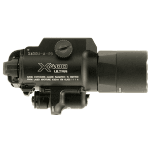 SUREFIRE X400 Ultra WeaponLight w/Red Laser 600 Lumens