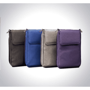 GUN TOTE'N MAMAS X-Body Smart Phone Pouch Black 6.75"