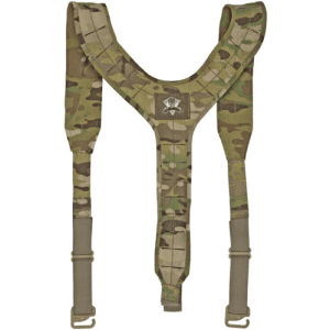 GREY GHOST GEAR UGF 3 Point Suspenders Harness MultiCam