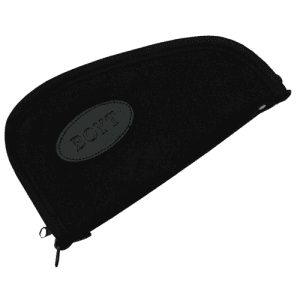 BOYT HARNESS Heart-Shaped Pistol Rug 14" Long Black Canvas