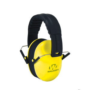 WALKER'S Passive Compact Hearing Protection Earmuff Yellow