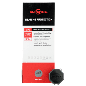 SUREFIRE Sonic Defenders Max Polymer 26dB Blk Adult 25Pair