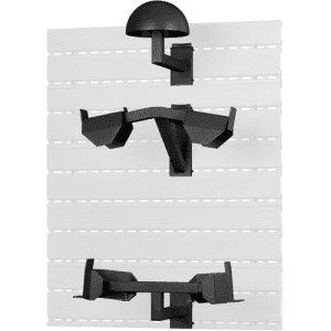 SAVIOR EQUIPMENT Full Helmet, Armor, Belt/Slate Wall Obsidian Black