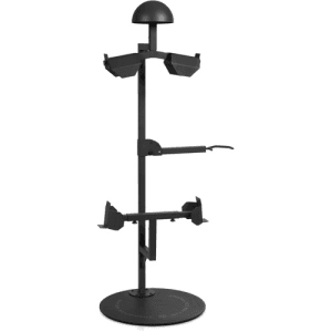 SAVIOR EQUIPMENT Helmet.Armor.Belt Stand Up Display Rack Obsidn Blk