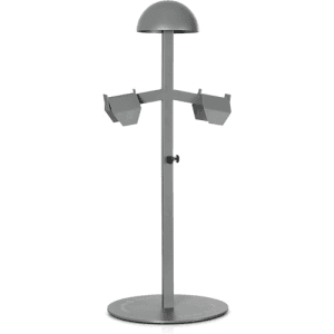SAVIOR EQUIPMENT Table Top Helmet/Armor Display Rack SW Gray