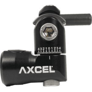 AXCEL ARCHERY TriLock Adjustable Offset Mount Black